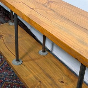 Rack de Madera y Caño con Ruedas - imagen 4