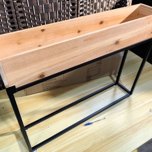 Macetero Plandalaf de Madera Maciza con Base Reforzada - imagen 3