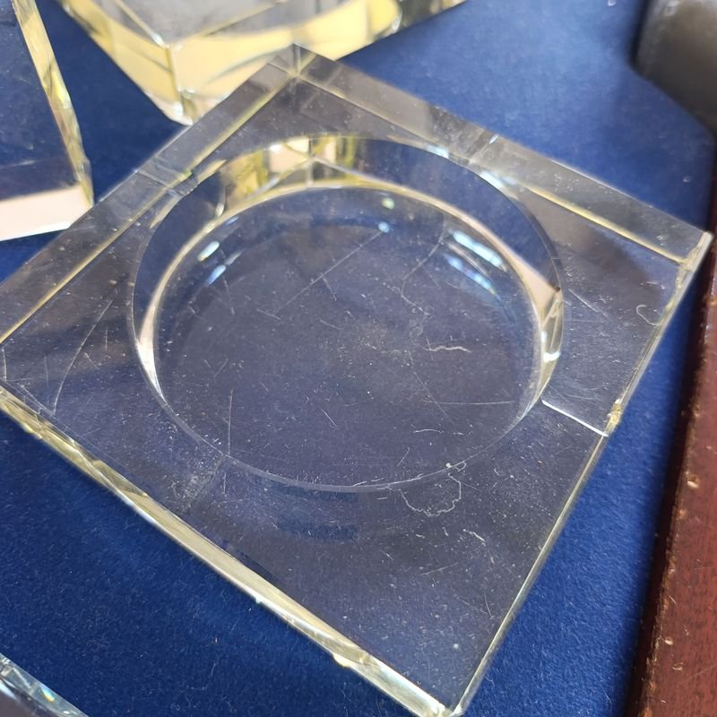 Ceniceros de Cristal con Pequeños Chips - imagen 5