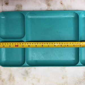 Lote de Bandejas Metálica y Plástica, Jarra y Exprimidor Manual de Vidrio - imagen 8