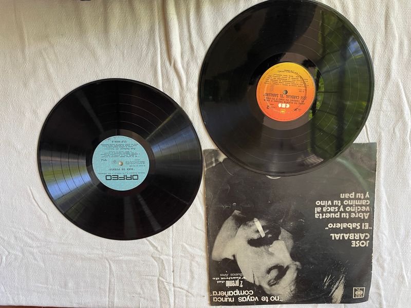 Lote de 2 Discos de Vinilo Usados