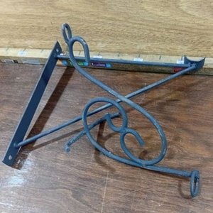 Par de Ménsulas de Herrería Artesanal para Colgar Macetas - imagen 9