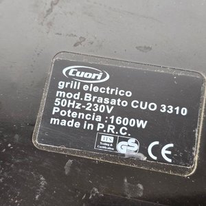 Grill Eléctrico Cuori Modelo Brasato CUO 3310 - imagen 4