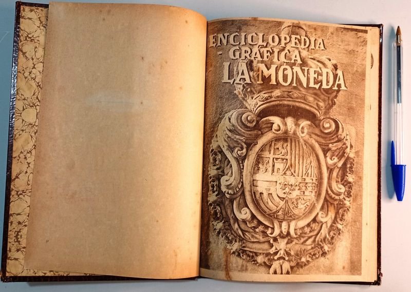 Enciclopedia Gráfica "La Moneda" de José Amorós - Editorial Cervantes