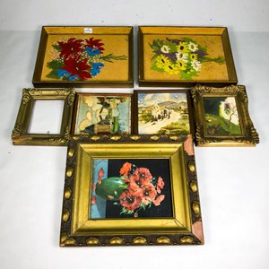 Lote siguiente: Lote de 7 Cuadros Decorativos con Diseños Variados