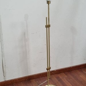 Pie de Lámpara de Pie Metálico Dorado Moderno - imagen 3
