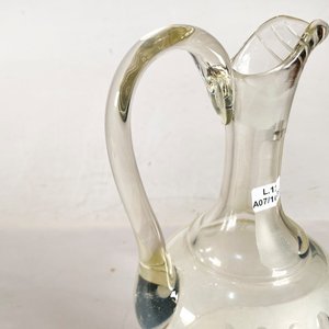 Jarra de Cristal Tallado al Ácido con Diseño Floral - imagen 3