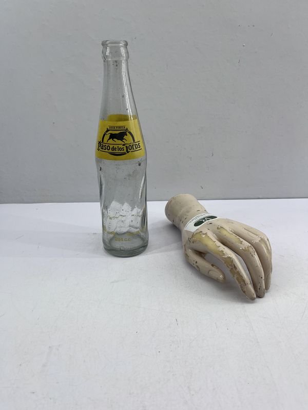 Botella Antigua Agua Tónica Paso de los Toros