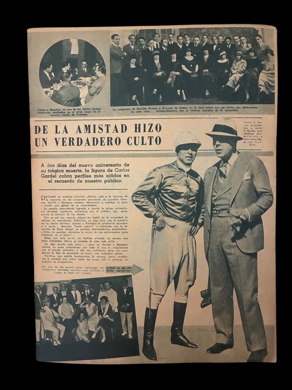 Revista Antena Nº 904 - Junio 1948 - Carlos Gardel
