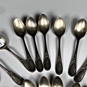 Lote de 23 Cucharitas de Metal Eberle para Té y Café - imagen 5