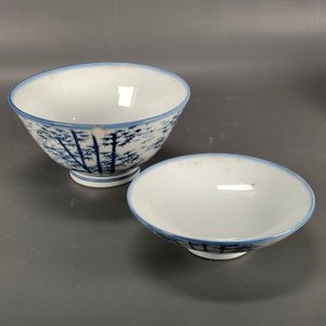 Tazón Japonés de Porcelana con Tapa y Diseño de Bambú - imagen 5