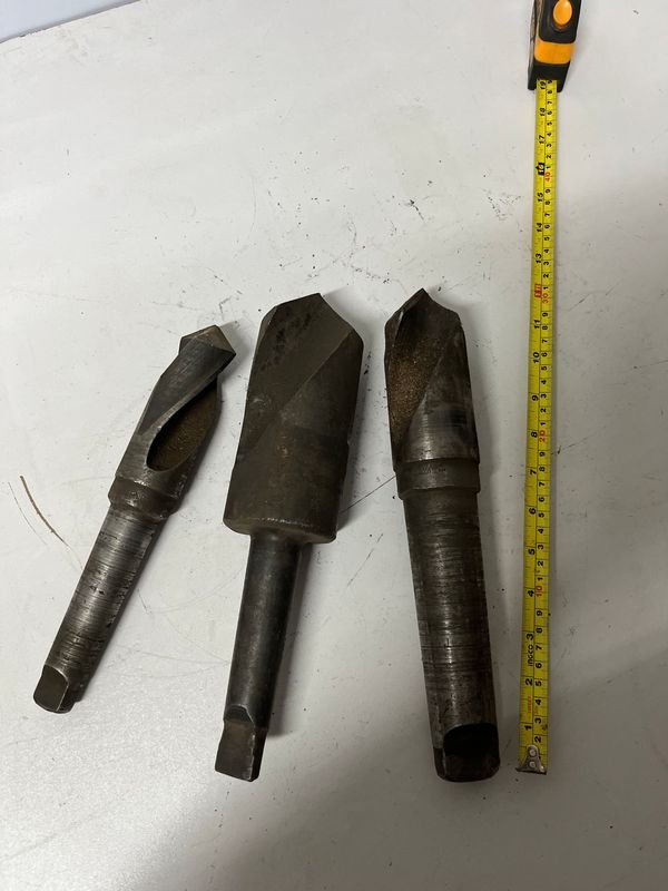 3 Mechas para Torno de Metal, Diferentes Medidas - imagen 1
