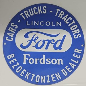 Lote anterior: Chapa Esmaltada Ford Lincoln Fordson Dealer