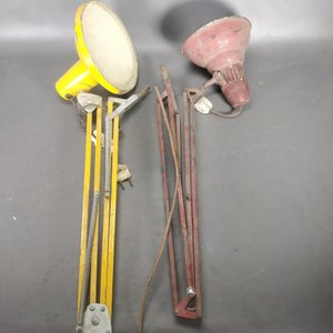 Lote de 2 Lámparas Articulables de Dibujo (Amarilla y Roja) - imagen 2