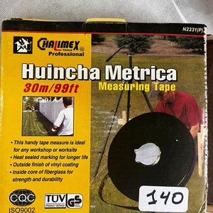 Lote anterior: Cinta Métrica Agrimensor Chaimex 30 Metros