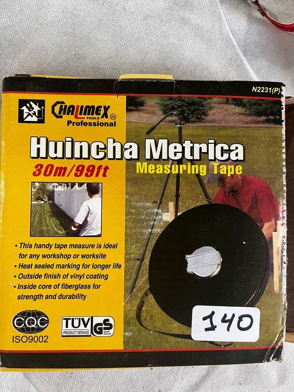 Cinta Métrica Agrimensor Chaimex 30 Metros