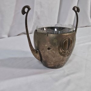 Adorno de Peltre y Cristal con Asas - imagen 2