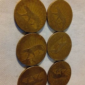Lote anterior: 6 Monedas de Bronce de Uruguay - Año 1936