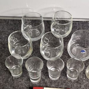 Set de Vasos y Shots de Cristal Transparente - imagen 3