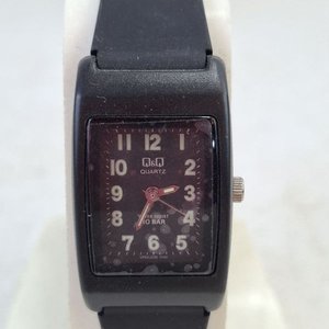 Reloj de Pulsera Q&Q Negro Cuadrangular - Joyería y Relojes - imagen 2
