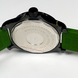 Reloj Pulsera Caballero Breitling Malla Goma Verde - imagen 4