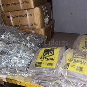 Lote siguiente: Ganchos y Tornillos Gerdau Galvanizados