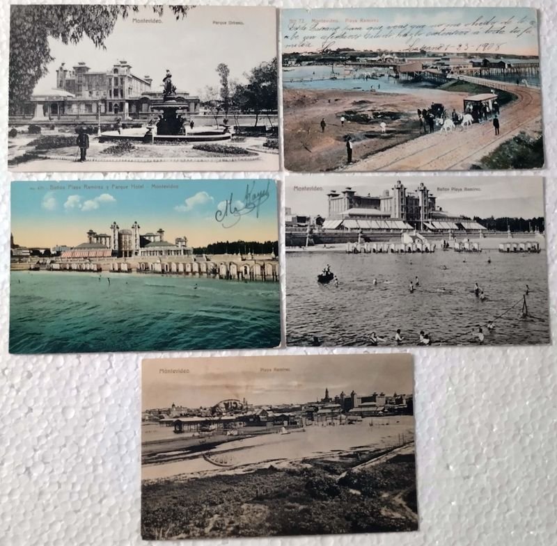 Lote anterior: Lotes de postales antiguas de Playa Ramirez, Montevideo