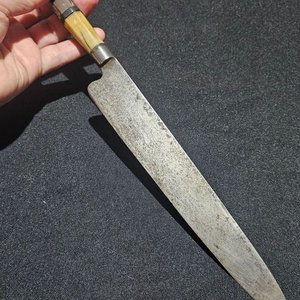 Cuchillo Panian de Cocina o Carnicero, Hoja de 21cm, Mango de Madera y Hueso - imagen 8