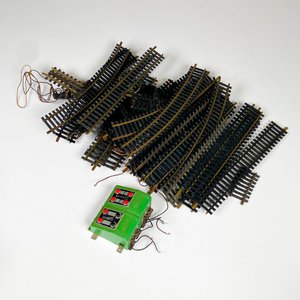 Lote de vias y control de trenes fleischmann - imagen 2
