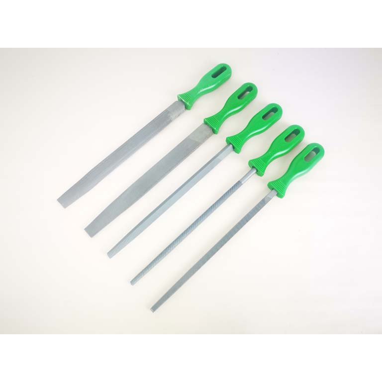 Limas 5 piezas 8" en estuche
