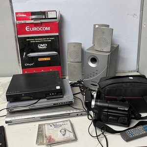 Lote anterior: Lote de Electrónica: DVD, Home Theater Panavox, Video Grabadora JVC y Accesorios