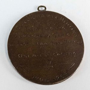 Medalla Conmemorativa Uruguay 1955 - Conservatorio Musical - imagen 2