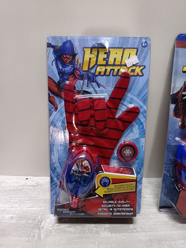 Walkie Talke y guante Spiderman - Juguetes - imagen 2