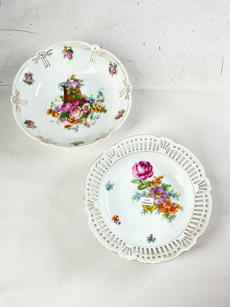 Ensaladeras y platos Bavaria de porcelana - imagen 2