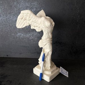Estatua Victoria de Samotracia en Yeso, 35 cm - imagen 2