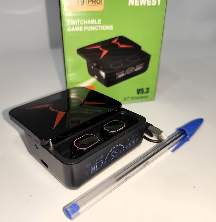 Auricular Vincha BT Recargable con Pantalla LED - imagen 4