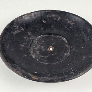 Antigua Balanza de Cocina de Hierro Fundido con Plato Negro - imagen 7