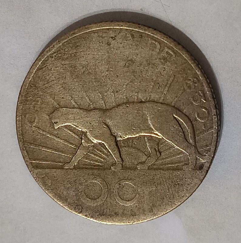 Moneda de Bronce Uruguaya del Centenario - imagen 2