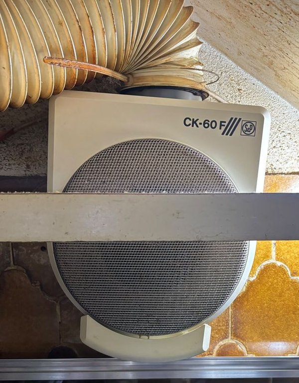Extractor Centrífugo de Cocina Soler & Palau CK-60 F - Funcionando - imagen 1