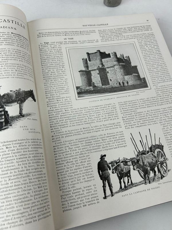 Libro de geografía ilustrado sobre España y Portugal - imagen 8