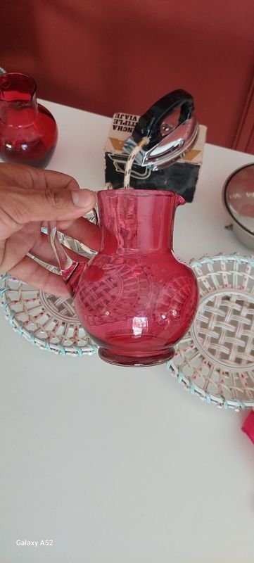 Jarritas, plancha y adornos varios para decoración - imagen 7
