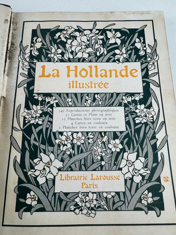 La Hollande illustrée, edición ilustrada con 349 reproducciones fotográficas - imagen 3