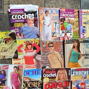 Lote de Revistas de Crochet, Labores y Moldes Burda - imagen 3