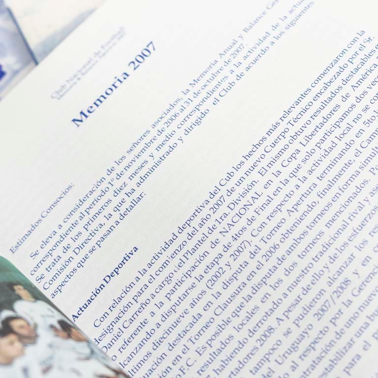 Libros de Memoria y Balance de Nacional 2003, 2004 y 2007 - imagen 2