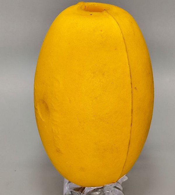 Boya Flotante Oval de Espuma Amarilla - imagen 1