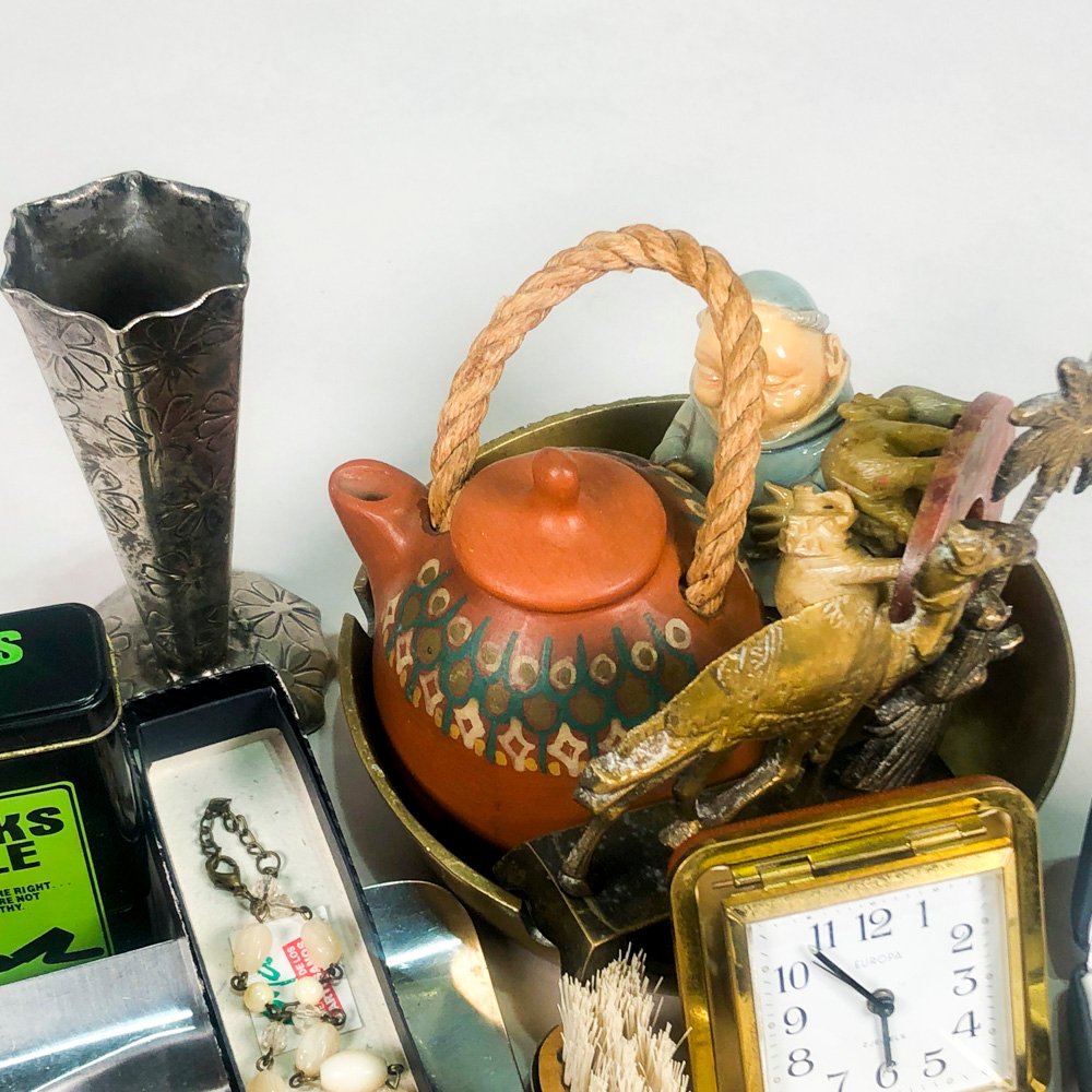 Lote de artesanía tradicional en cerámica y metal - imagen 4