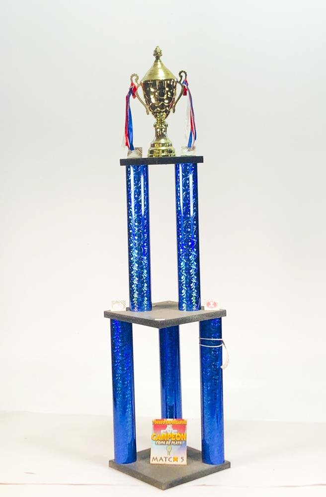 Trofeo de Copa de Plata para Torneo Empresarial