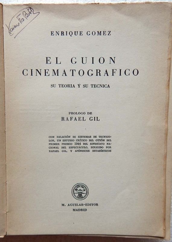 Libro de Cinematografía: El Guion Cinematográfico - imagen 2