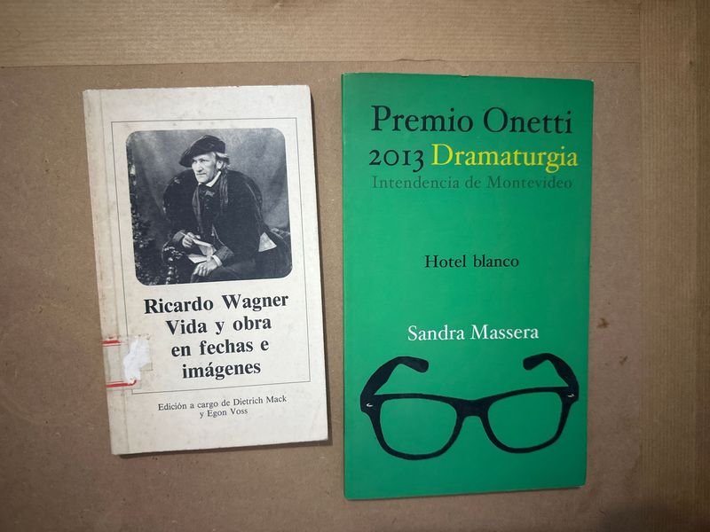 Libros: Ricardo Wagner Vida y Obra y Premio Onetti 2013 Dramaturgia