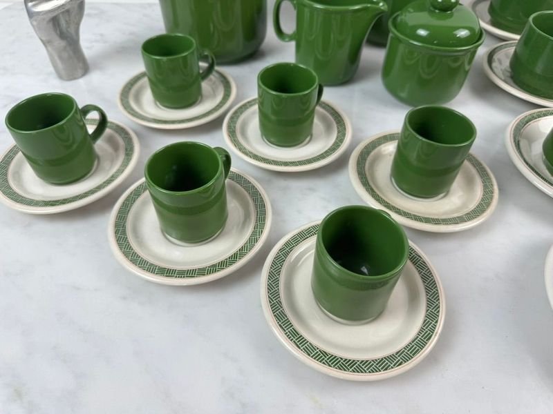 Juego de té y café en cerámica andina - imagen 3